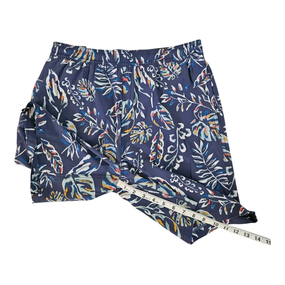 Kirkland Men's Swim Shorts Medium NEW Liner Blue Swim Trunks